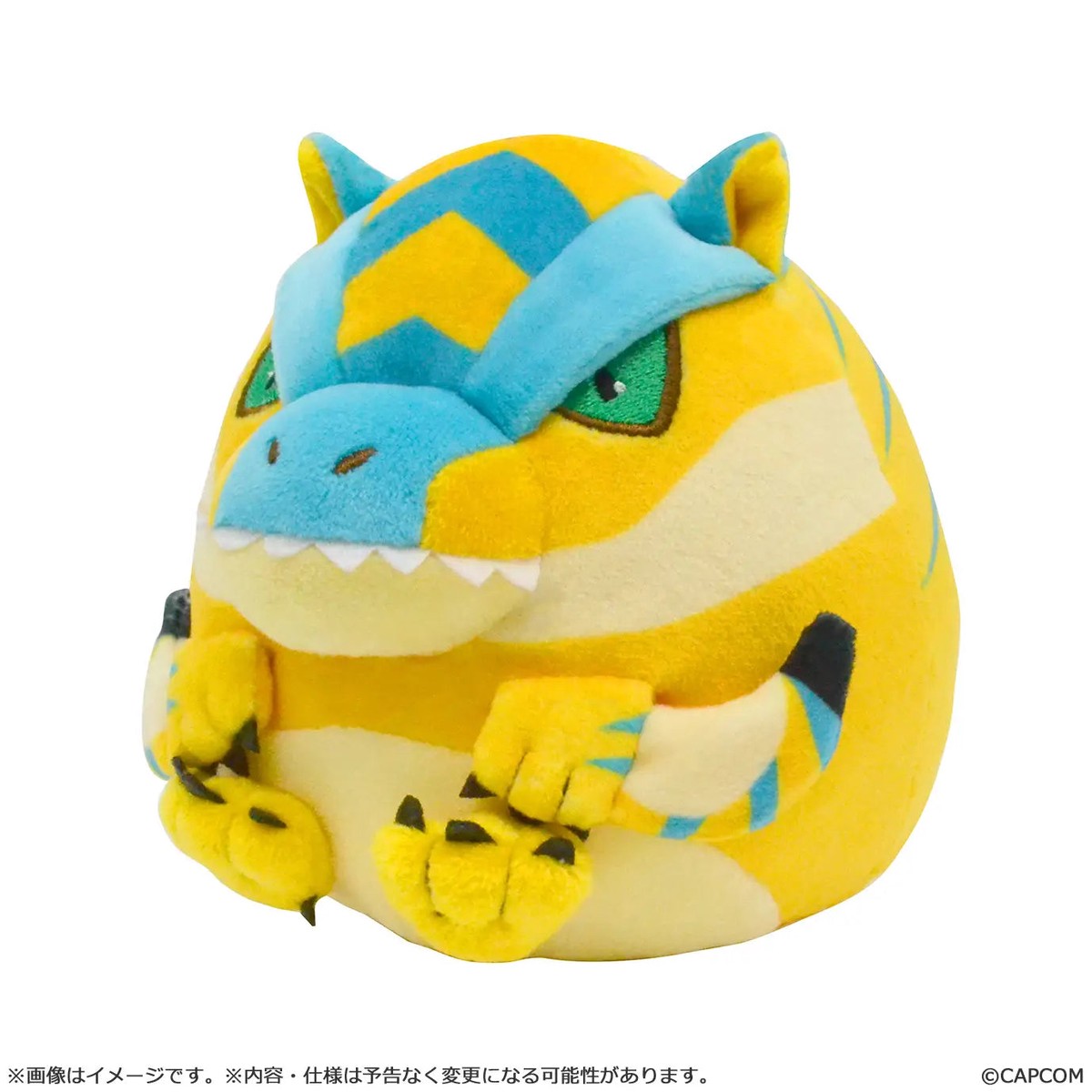 Capcom - Monster Hunter Fluffy Eggshaped Plush - Tigrex
