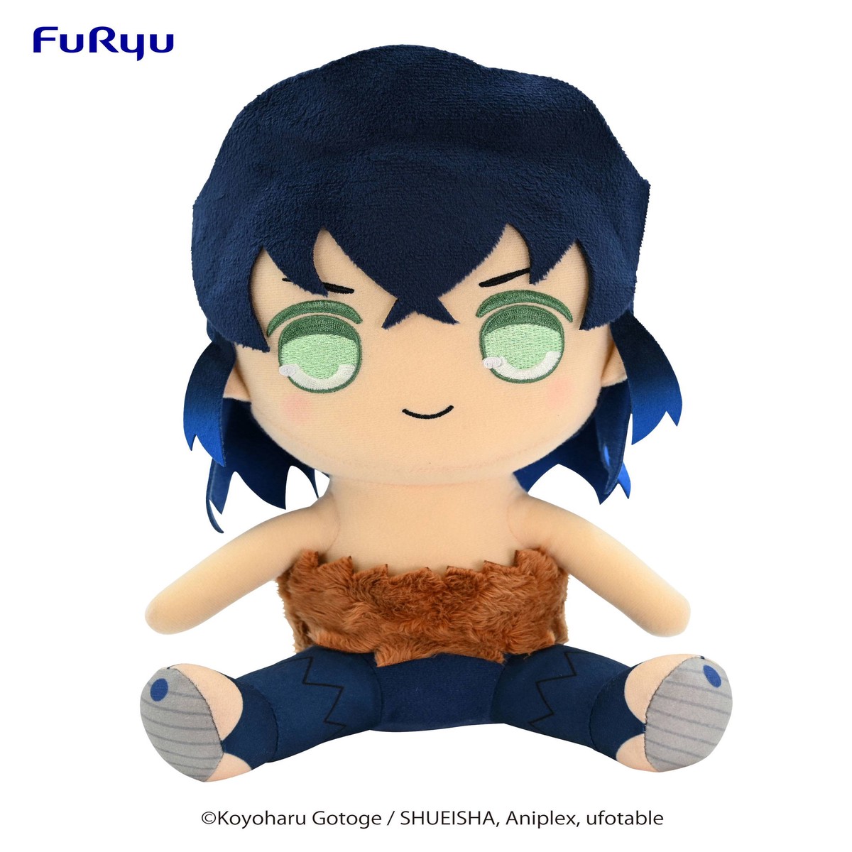Demon Slayer Kimetsu Inosuke Hashibira Big Plush Toy