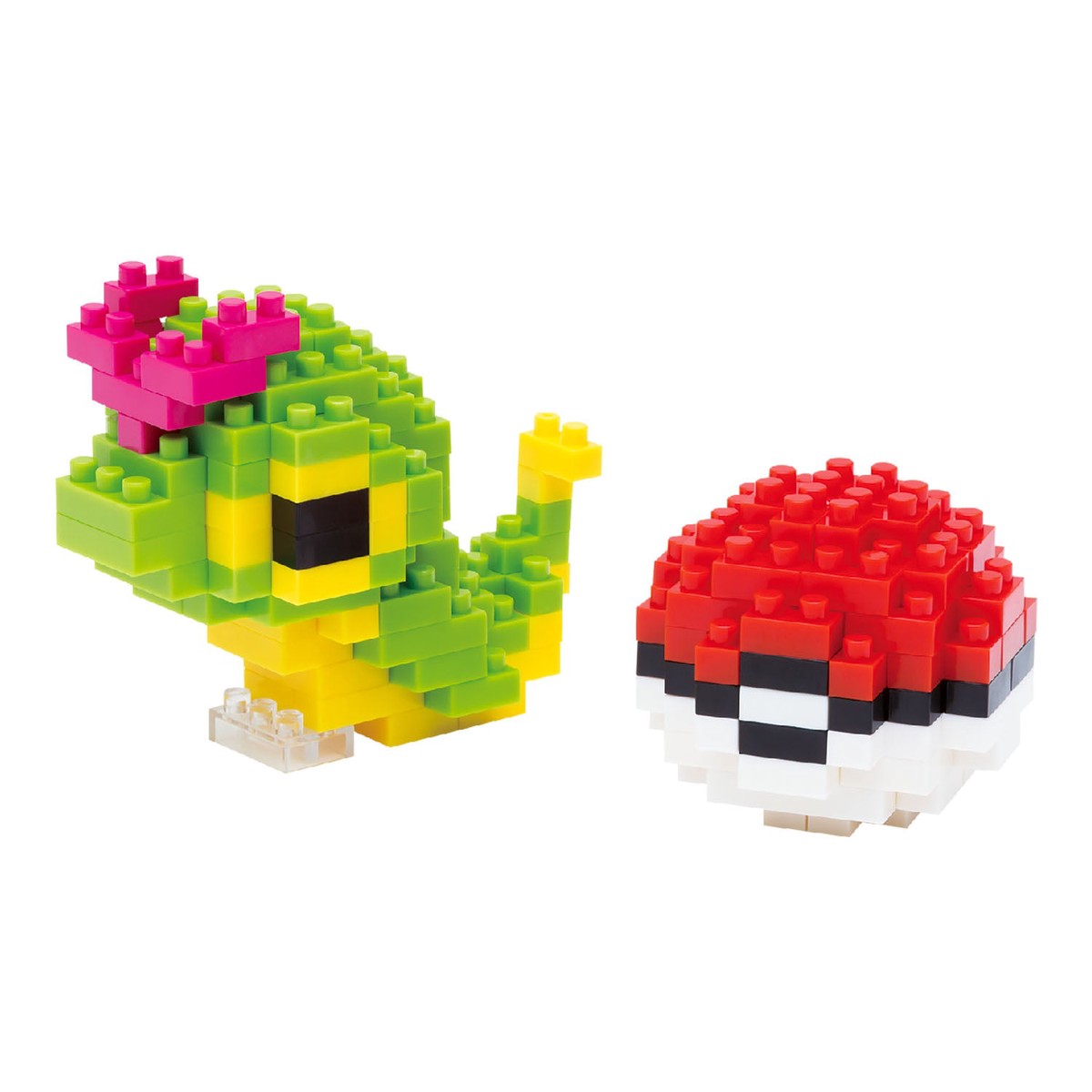 nanoblock - Pokemon - Caterpie Pok Ball (NBPM-010)
