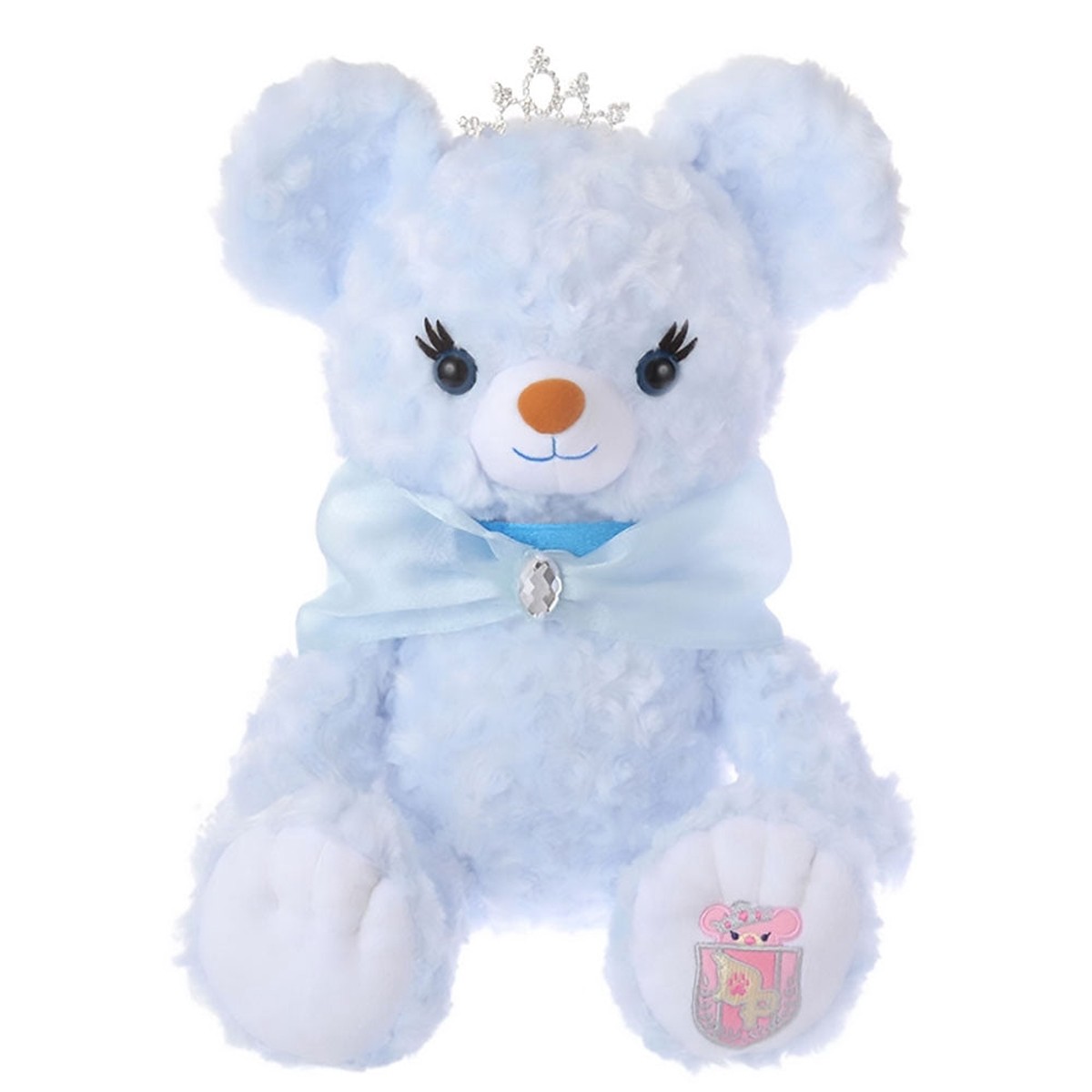 UniBEARsity Princess BEAR Blue Rose Cinderella Plush Doll Disney Store Japan