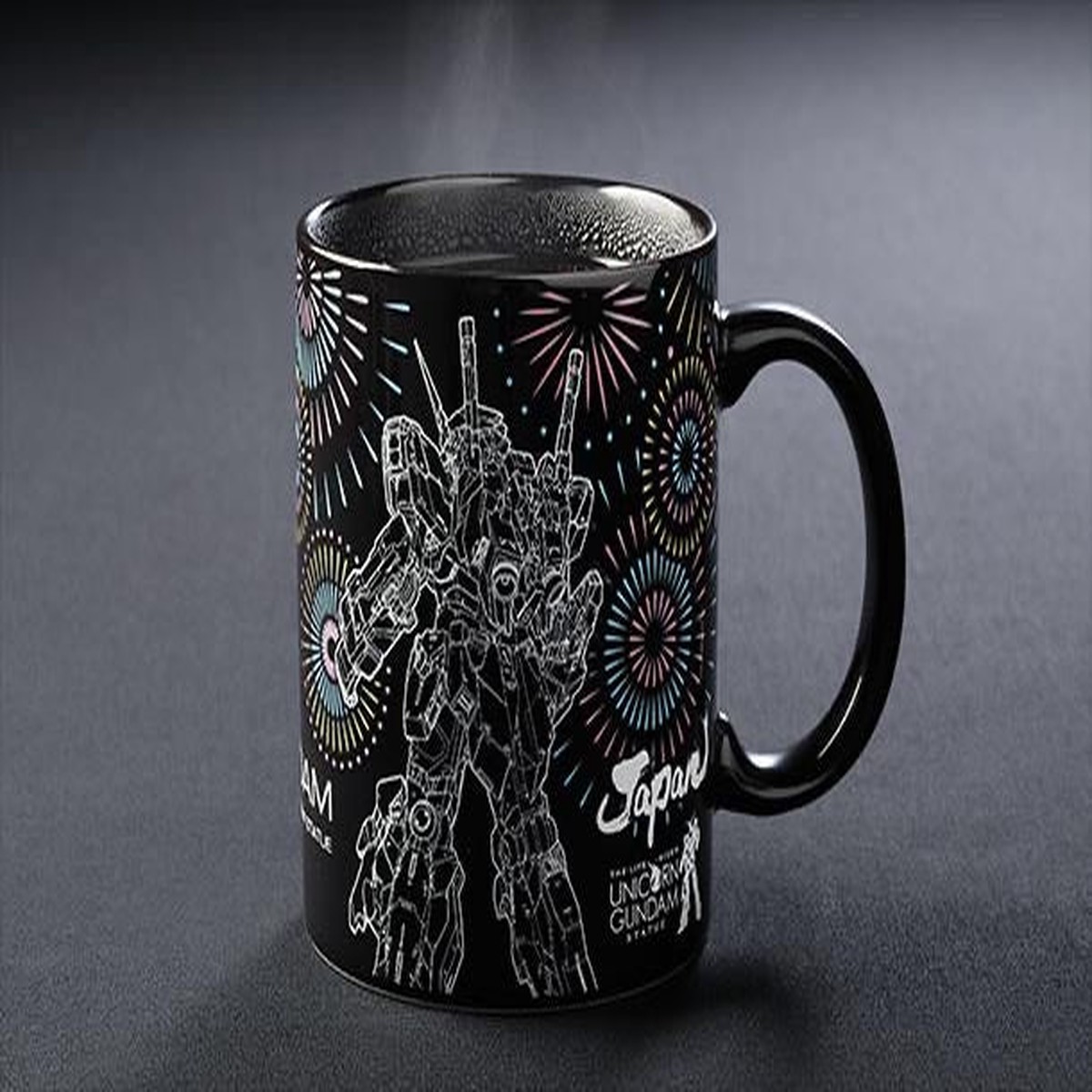 Unicorn Gundam VerTWC Thermosensitive Hanabi Mug (firework)