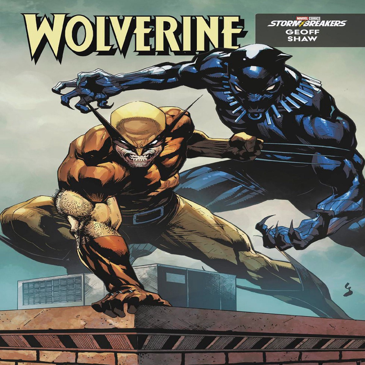 Wolverine 15 Geoff Shaw Black Panther Variant