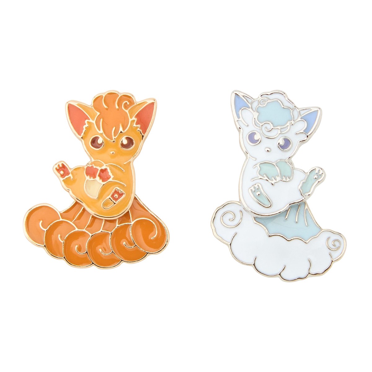 Alolan Vulpix Rokon Vulpix Rokon Piercing Earring Pokemon Center Japan 2025