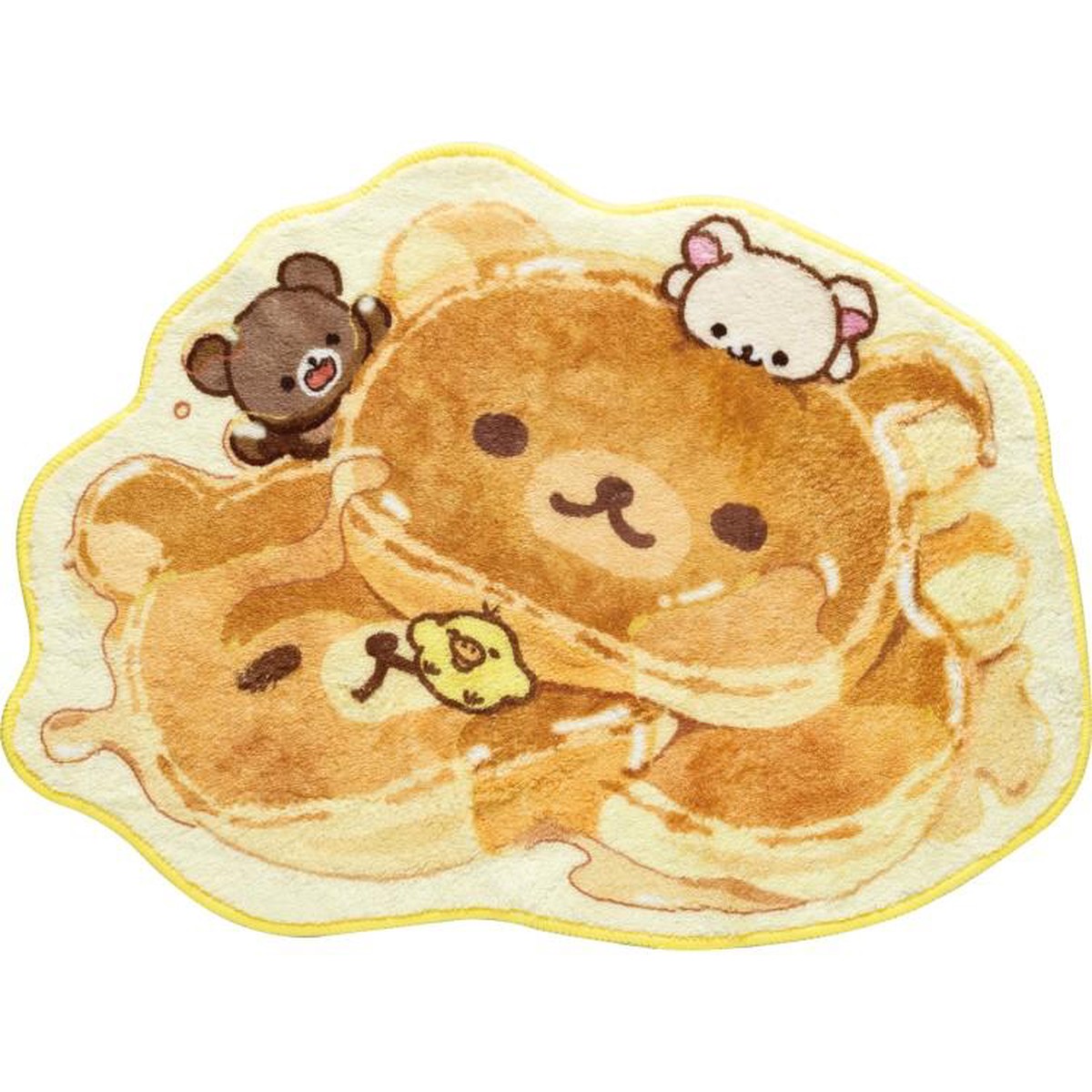 Rilakkuma Kitchen Mat Die-cut stay with me San-X Japan 2025