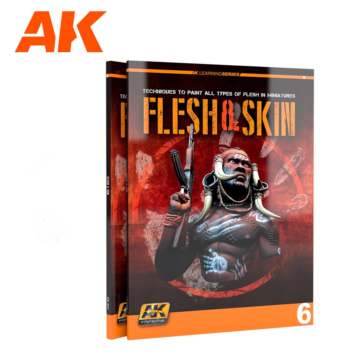 AK Interactive Learning Series 6 Flesh and Skin - English (AK241)