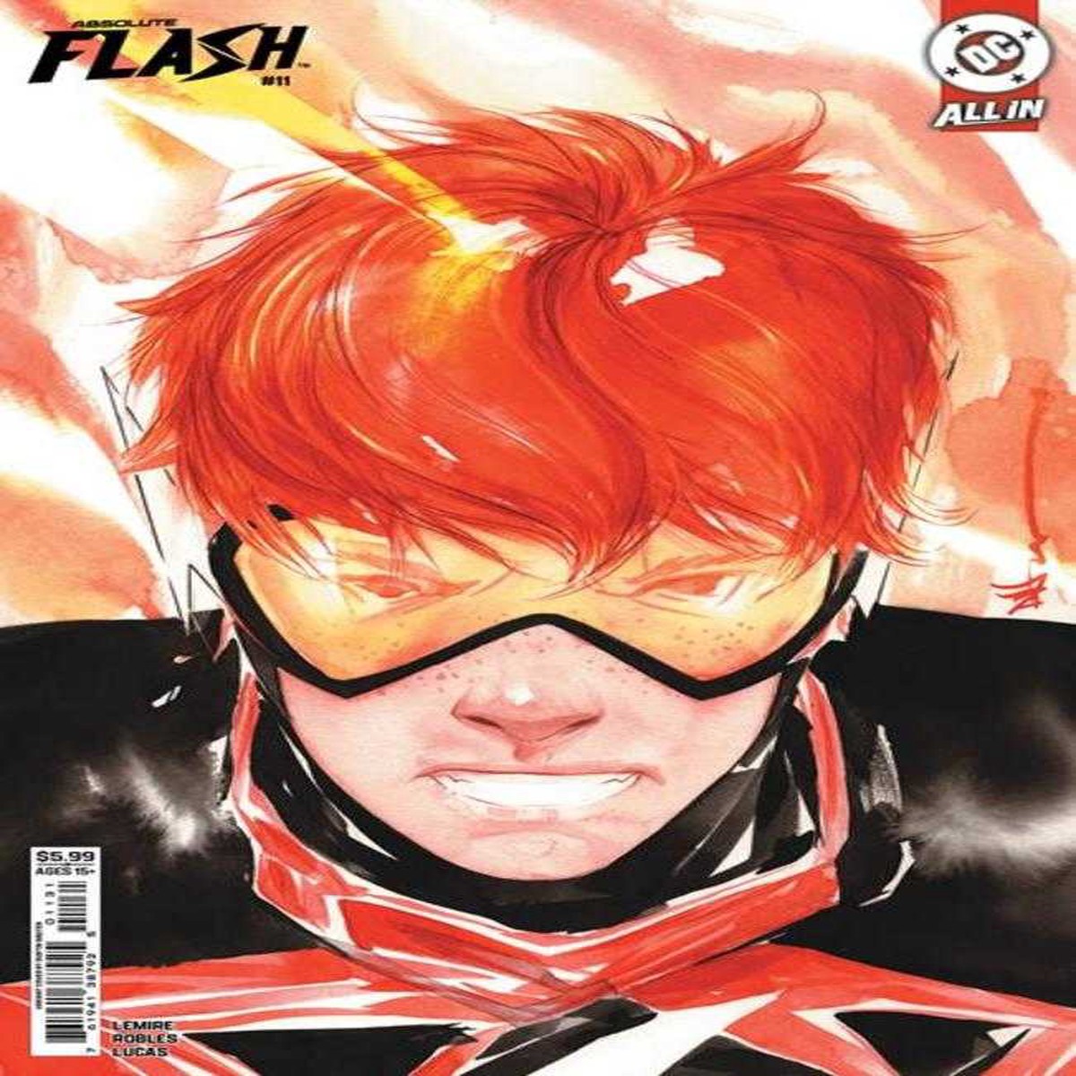Absolute Flash 11 Cover B Dustin Nguyen Card Stock Variant