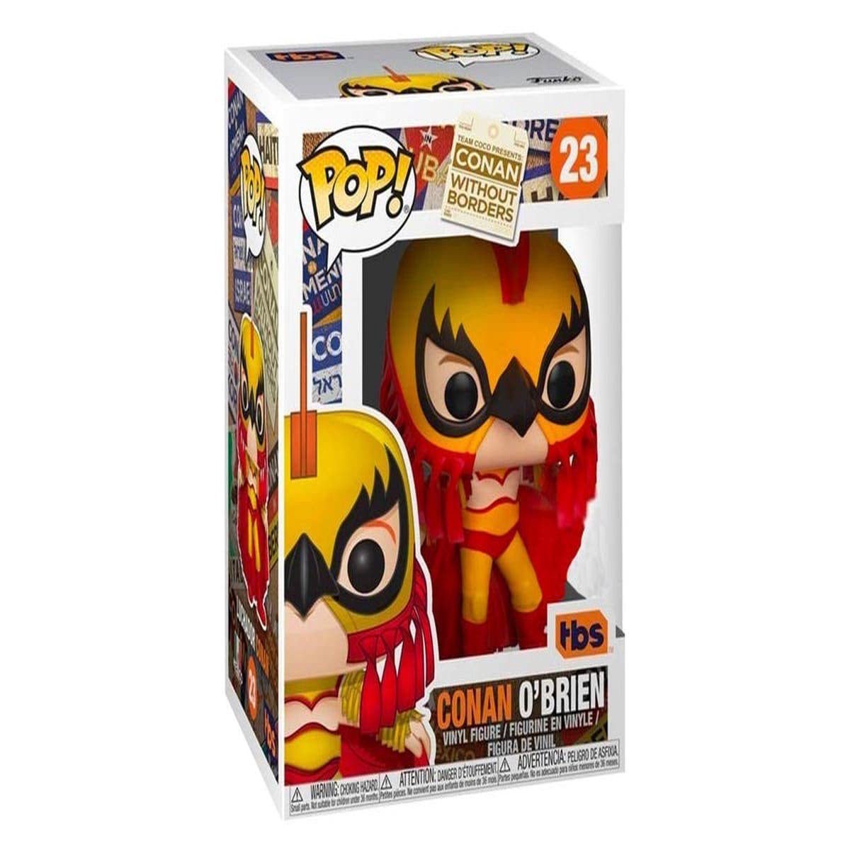 Funko POP Conan Without Borders - Conan OBrien (Luchador) (GameStop Exclusive)