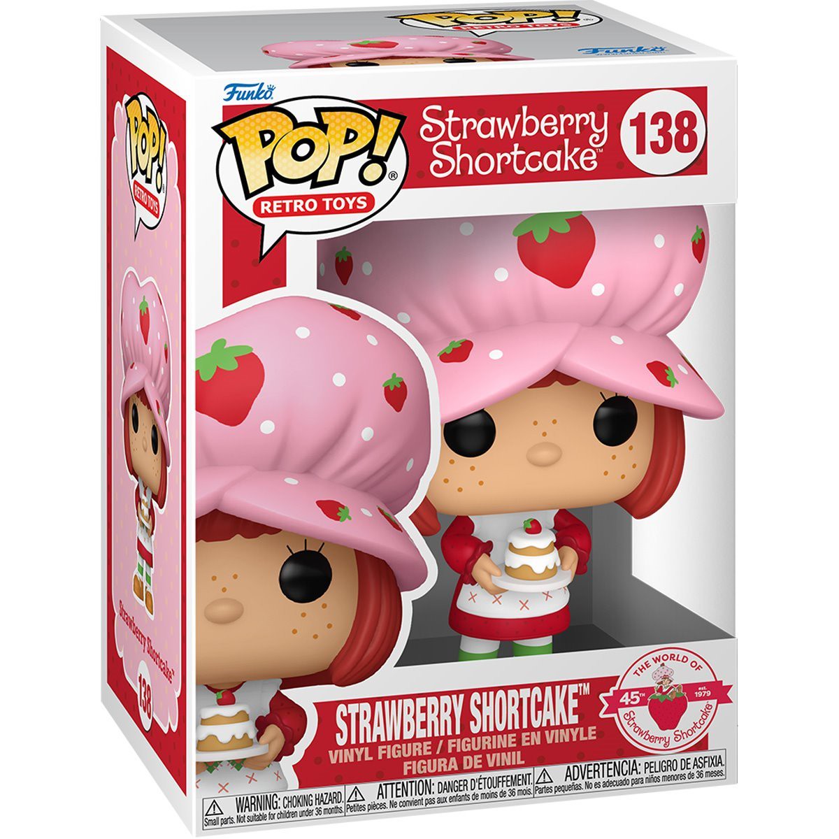 Strawberry Shortcake with Dessert Funko Pop Vinyl Figure 138