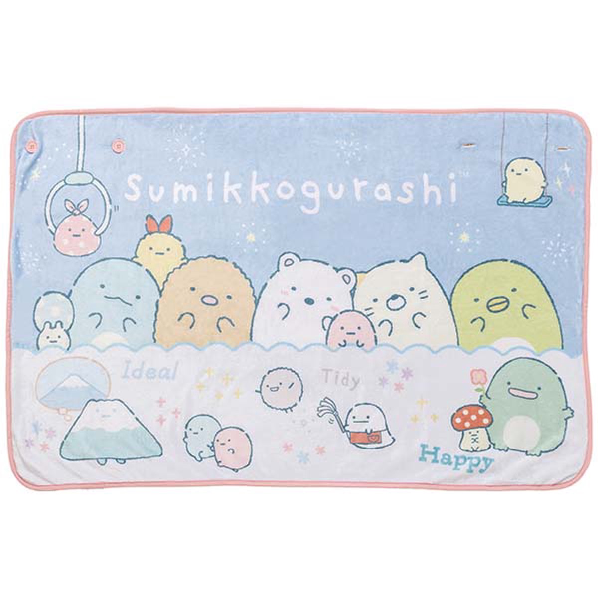 Sumikko Gurashi mini Blanket Together San-X Japan 2022
