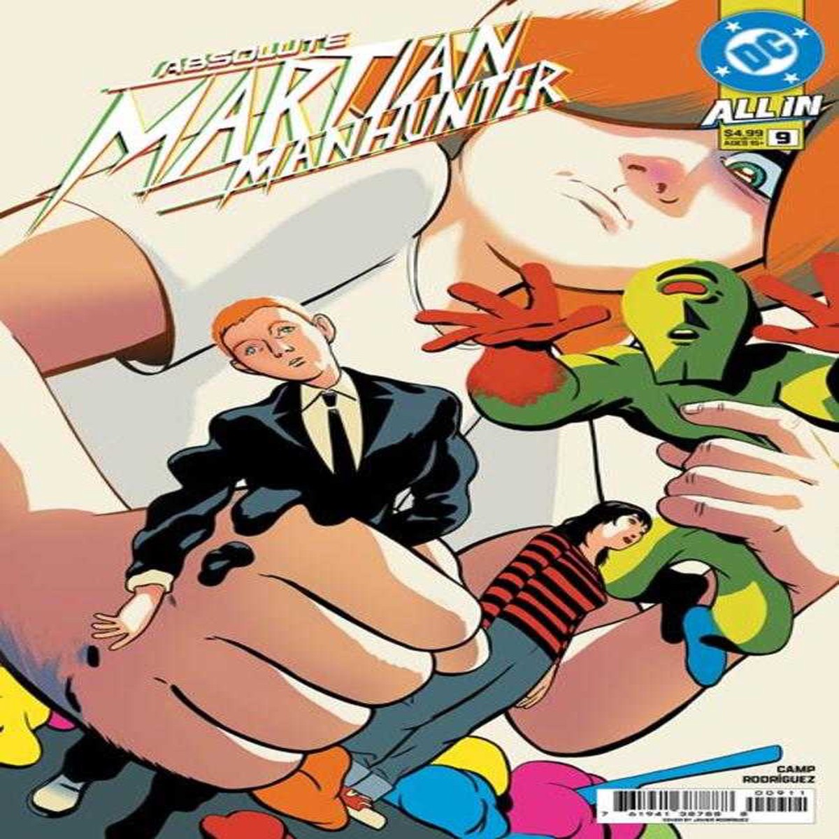 Absolute Martian Manhunter 9 Cover A Javier Rodriguez