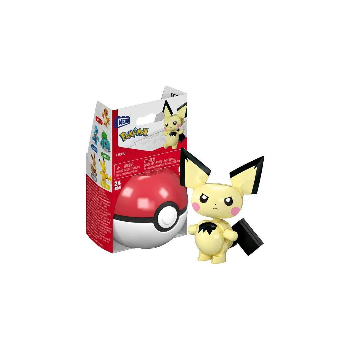 Mega Construx Pokmon Evergreen Poke Ball - Pichu