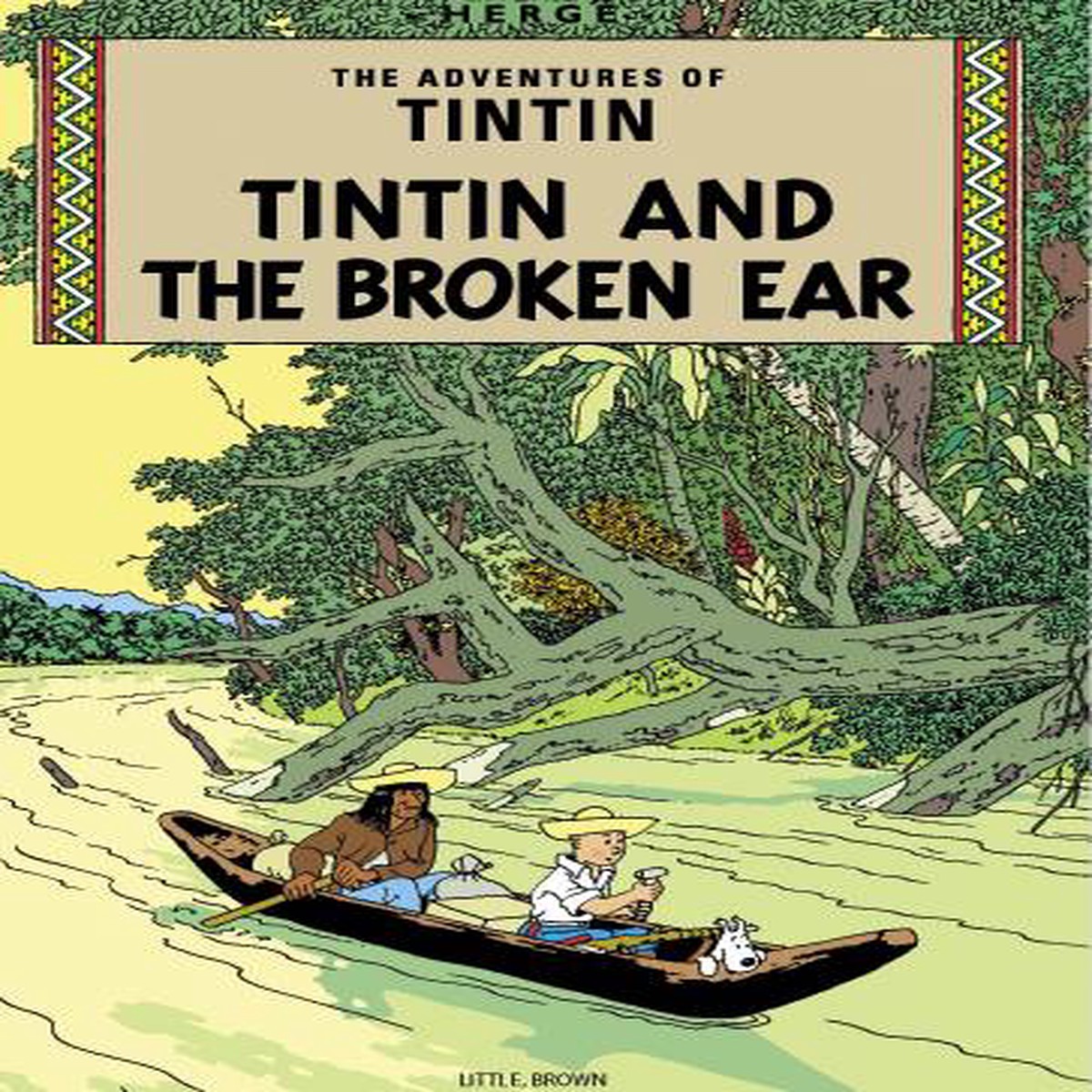 Adv of Tintin Broken Ear GN