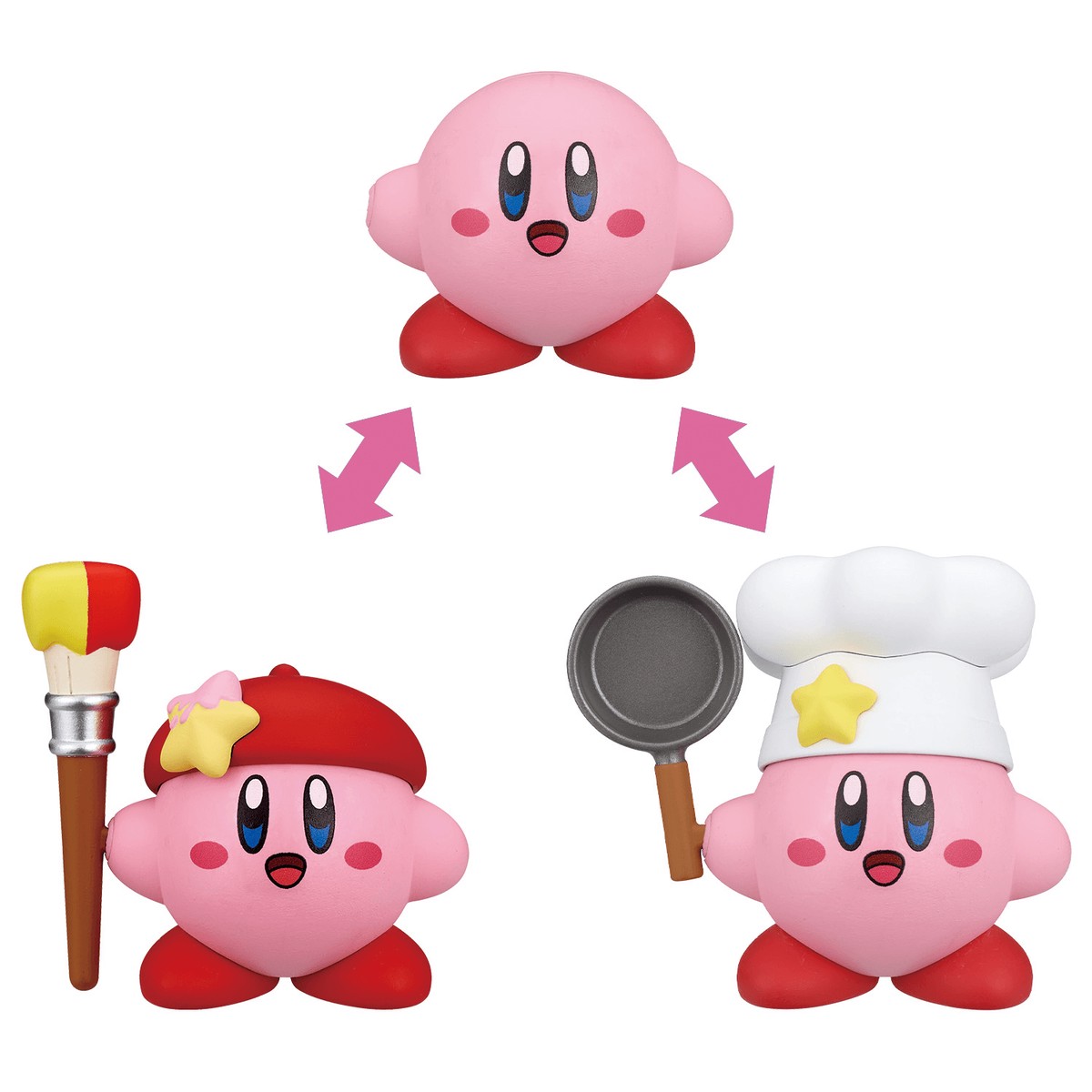 Bandai Kirby Copy Ability Figure Artist Cook