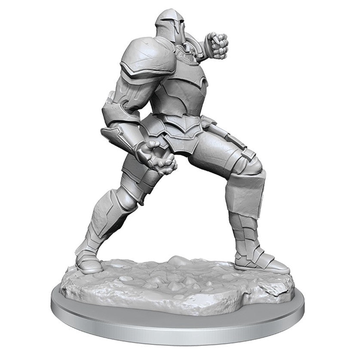 Critical Role Unpainted Miniatures (W4) Platinum Golem Oni