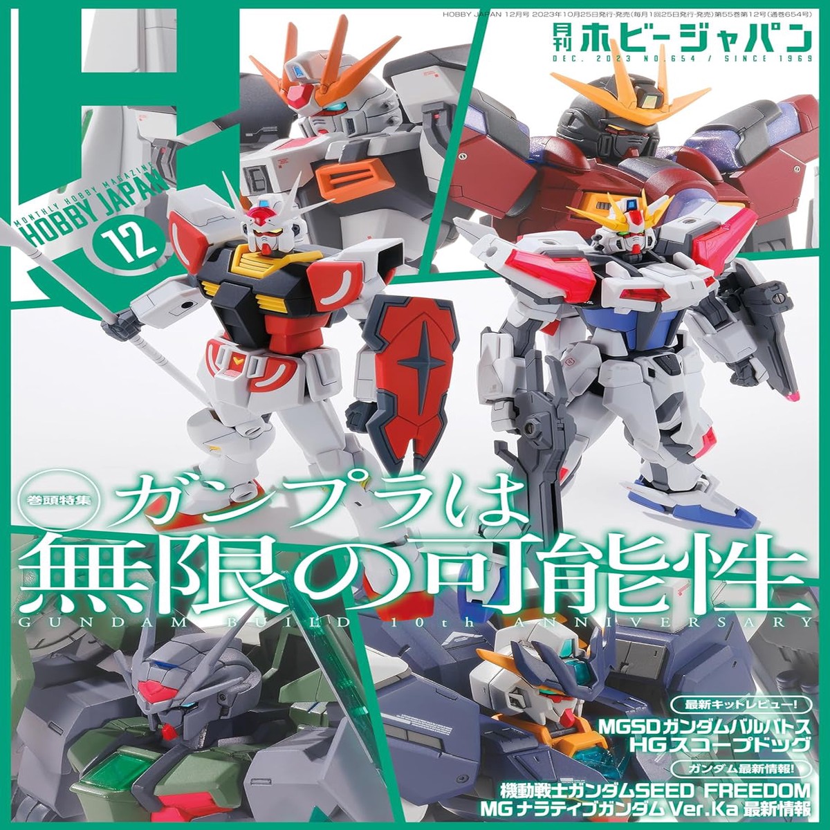 Monthly Magazine Hobby Japan 202312