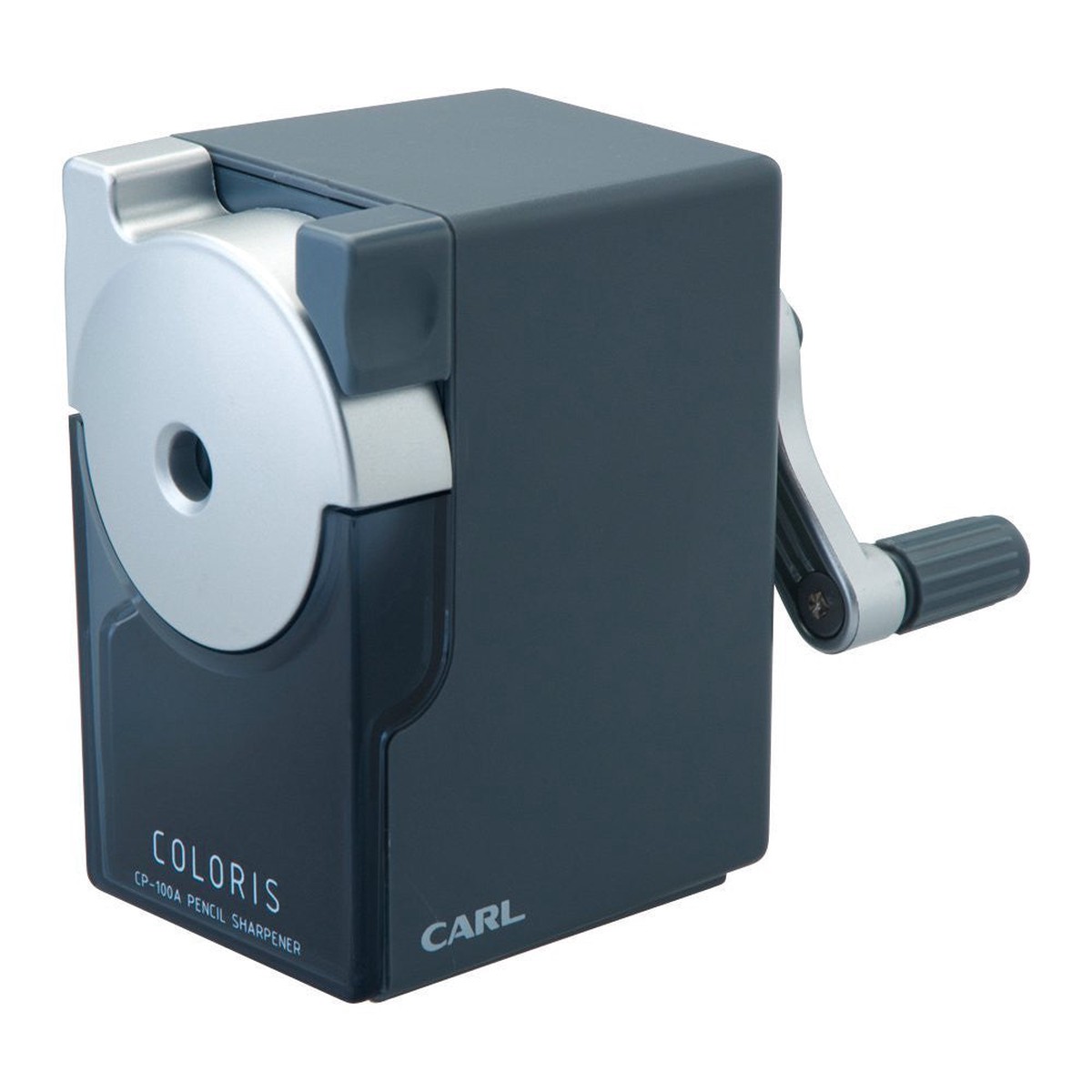 CARL Pencil Sharpener Kararisu CP-100A-D Gray Japan