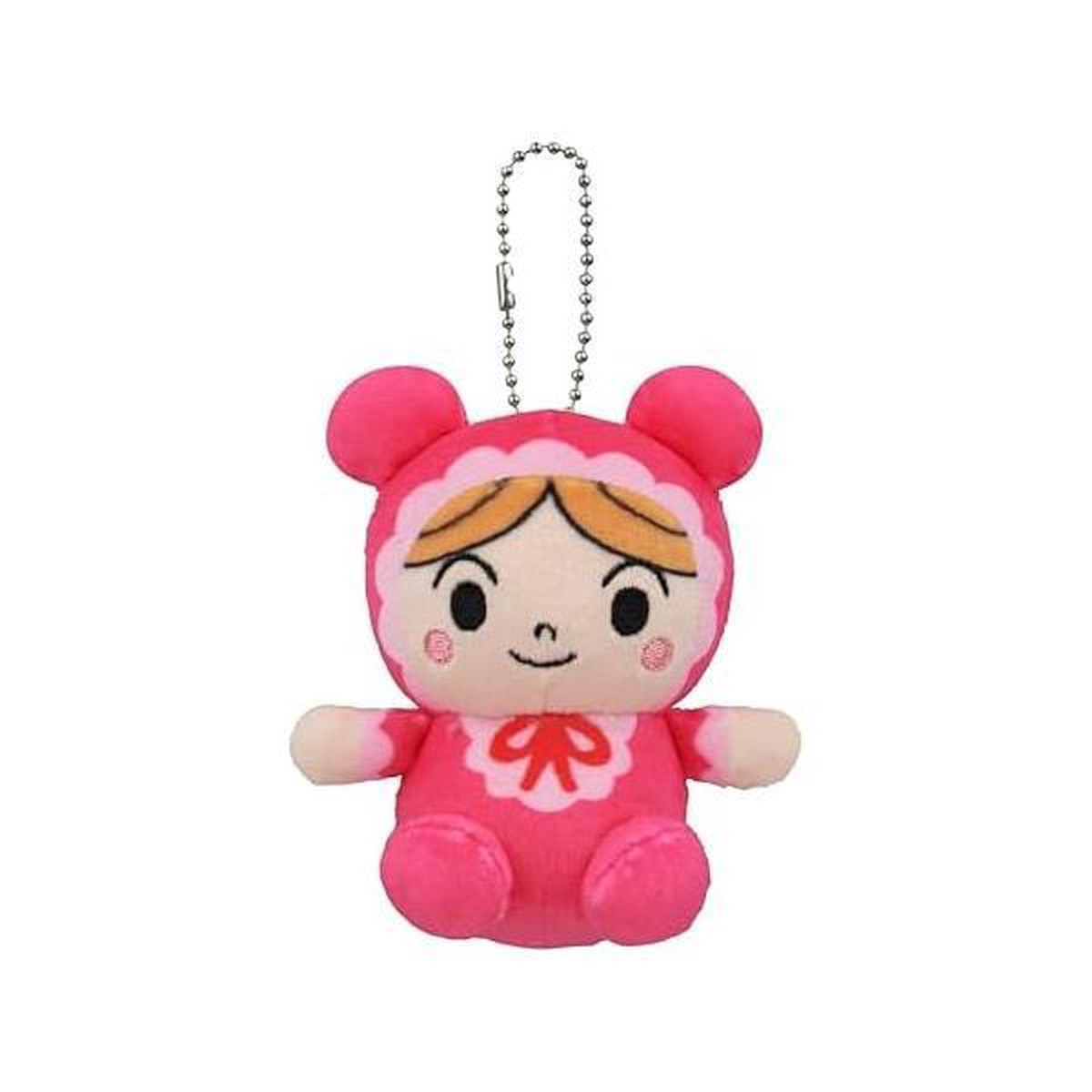 Akachan man Mochi Fluffy Marshmallow Plush Keychain Anpanman Japan