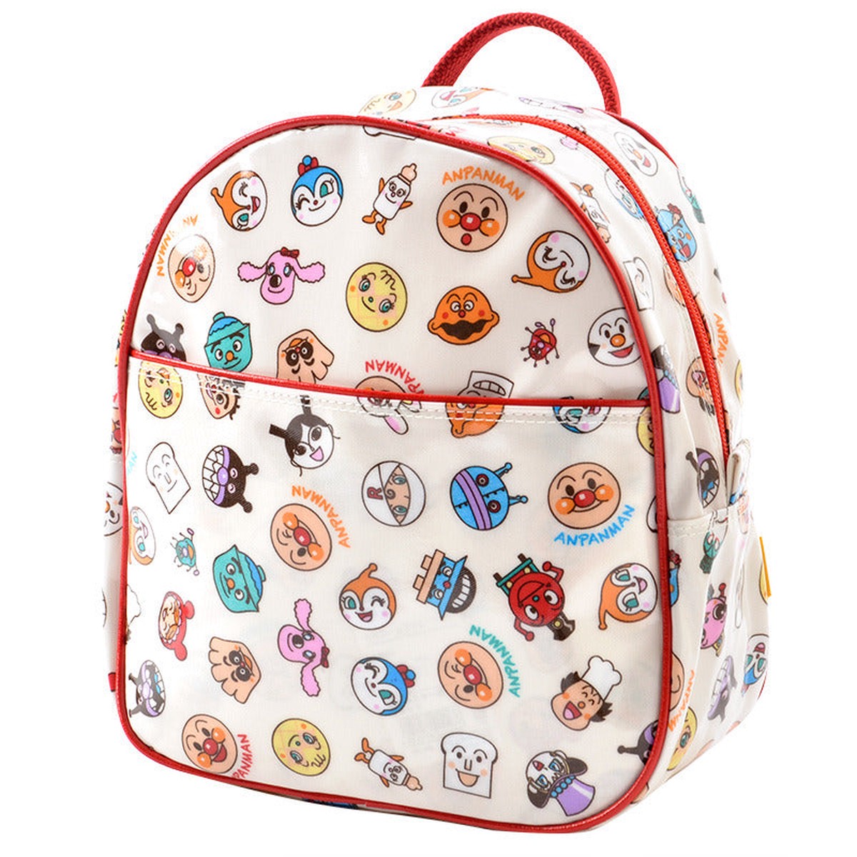 Anpanman Kids Backpack Pattern Red Japan 4992078011438
