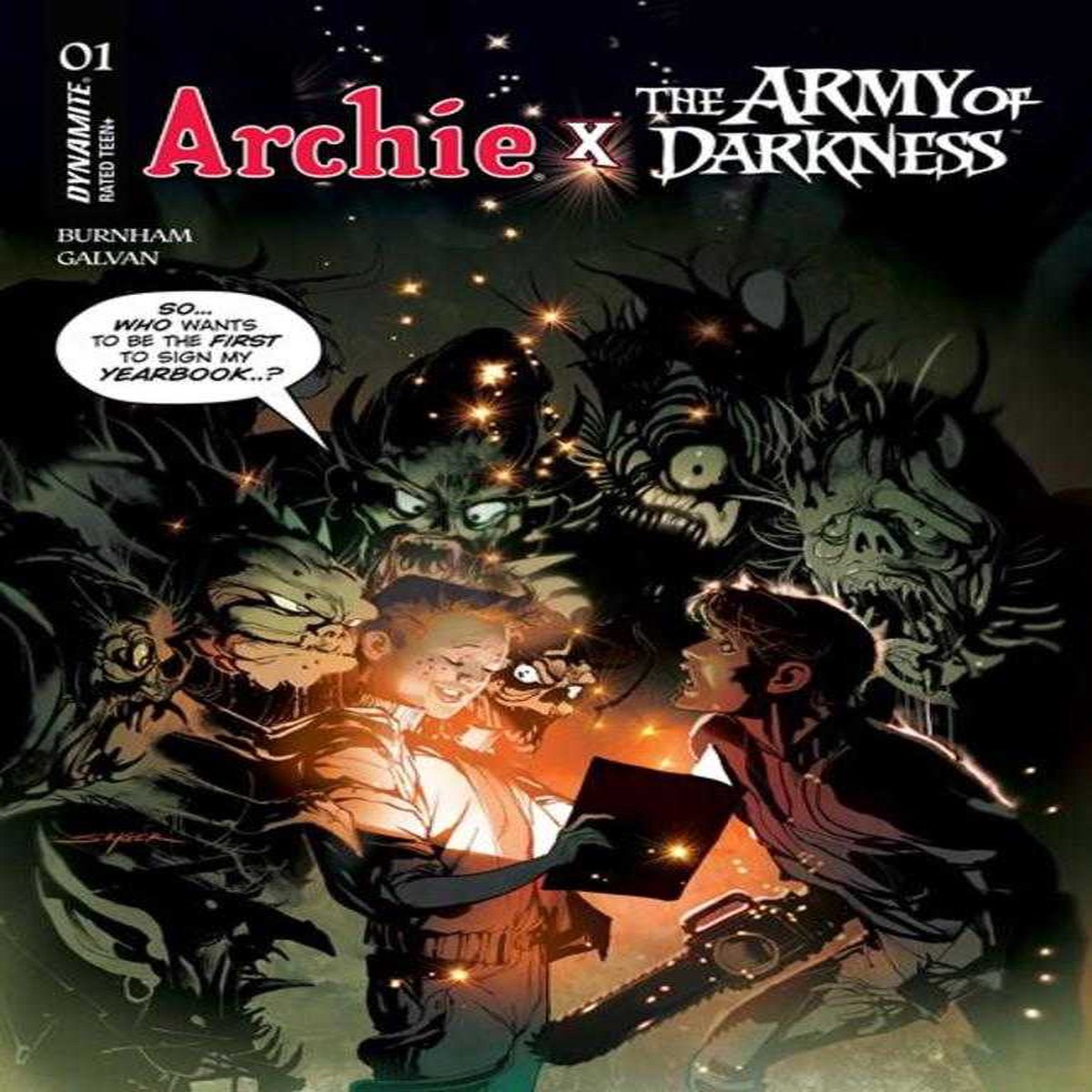 Archie X Army Of Darkness 1 Cover E Stuart Sayger Variant