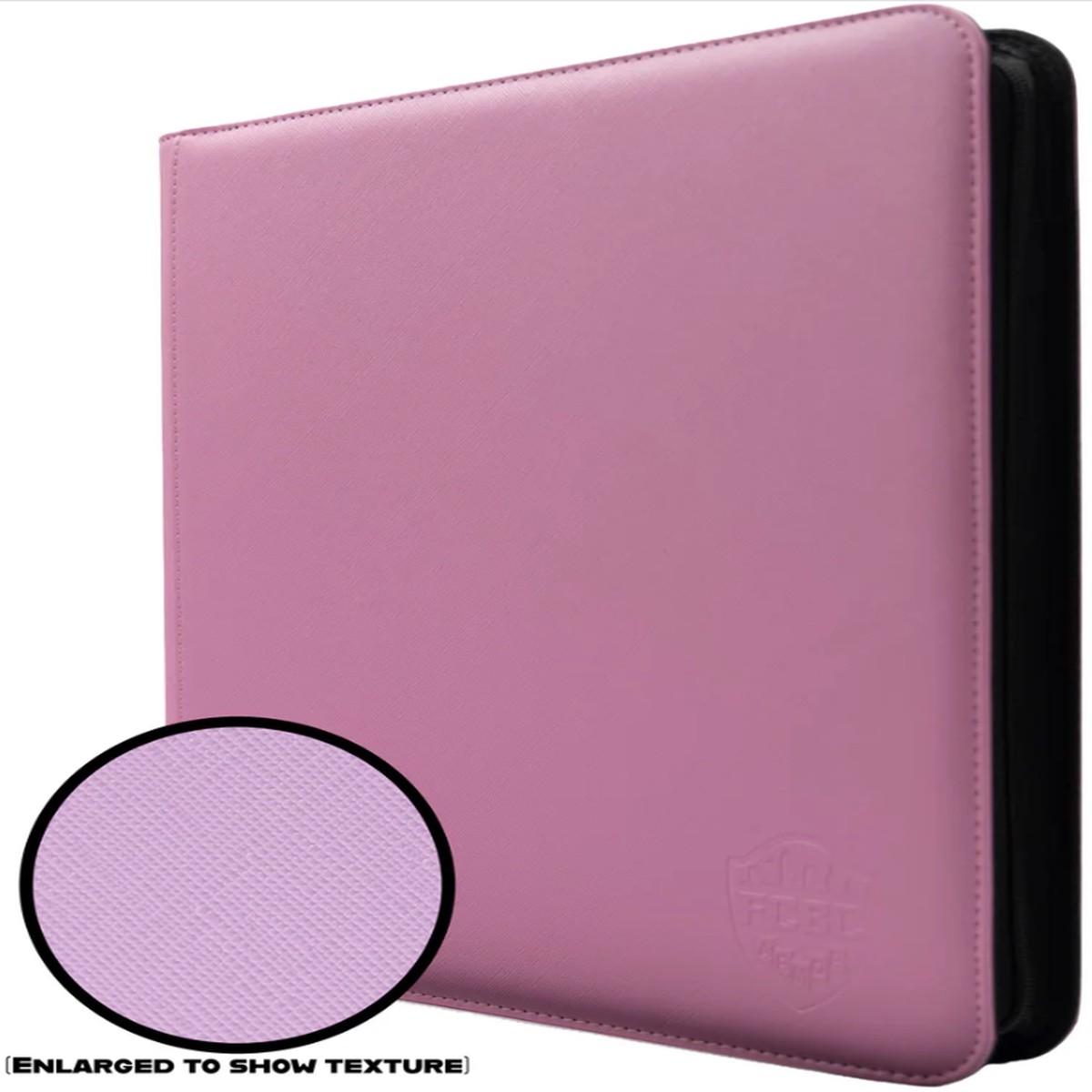 FCBC 12-Pocket Binder Pink