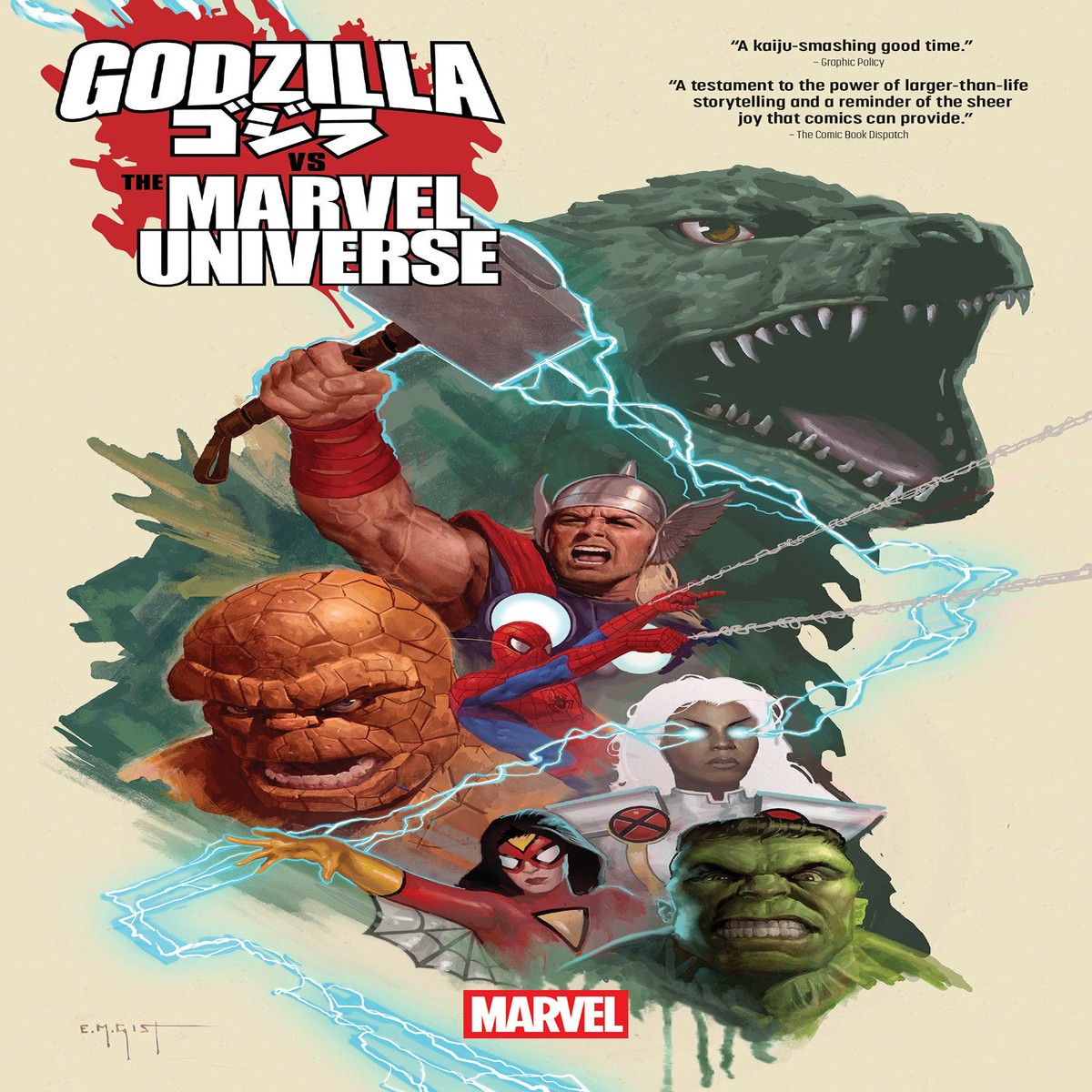 Godzilla vs The Marvel Universe