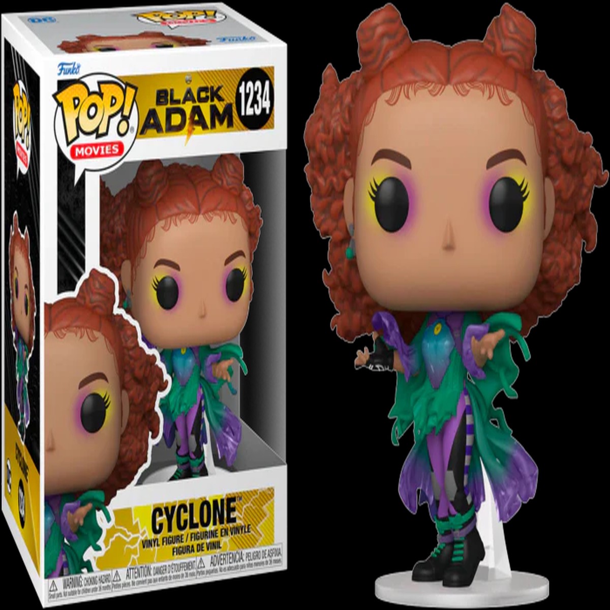 Funko Pop DC Black Adam - Cyclone 1234